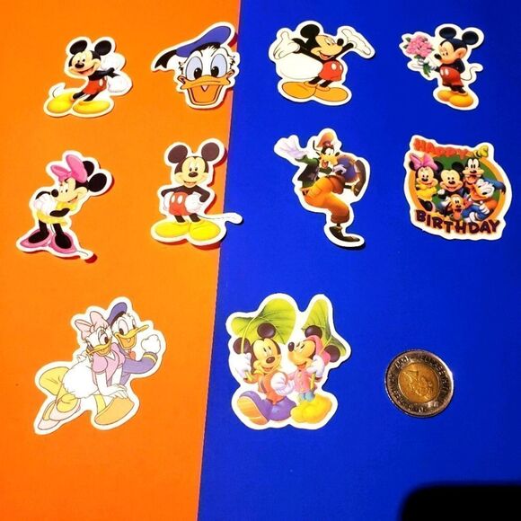 3/$20 10x brand new Disney waterproof stickers - Picture 1 of 1